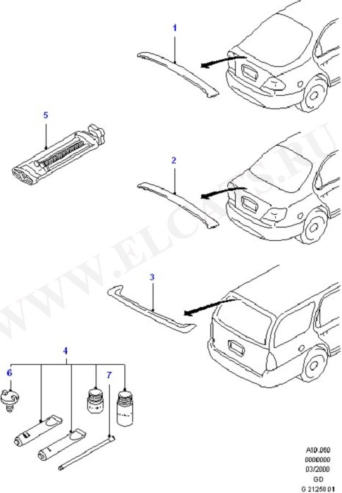 Spoiler & Related Parts (Rear Panels/Bumper & Package Tray)