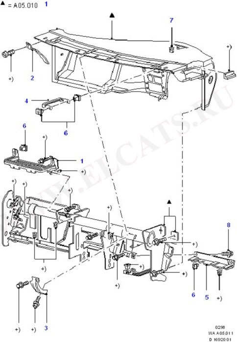 Instrument Panel Related Parts (Instrument Panel)