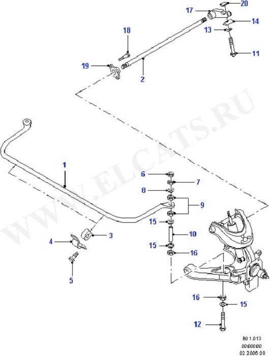 Front Stabilizer Bar (Suspension,Drive Shaft & Axle-Front)