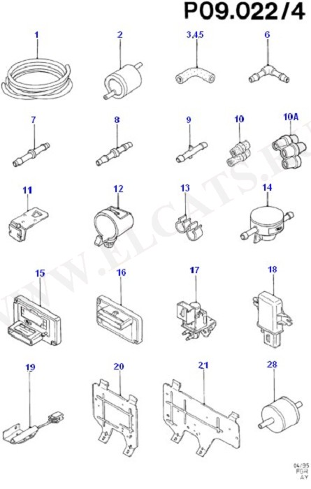 Emission Control - Vacuum Lines (OHV/HCS)