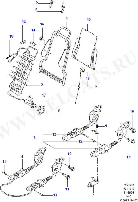 Front Seat Back (Seats And Covers)