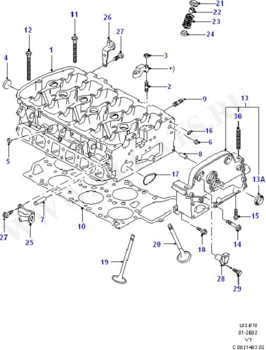 Cylinder Head/Valves/Rocker Cover (Cylinder Head/Valves/Rocker Cover)