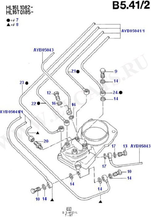 Fuel System - Engine (CVH)