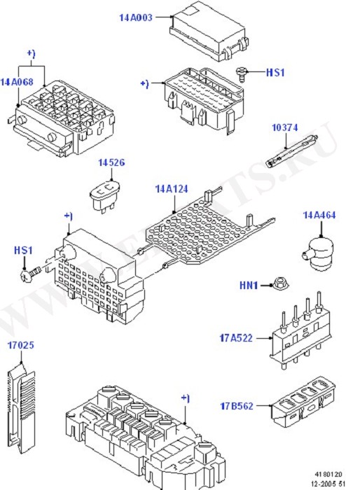 Fuses, Holders And Circuit Breakers (Wiring System & Related Parts)