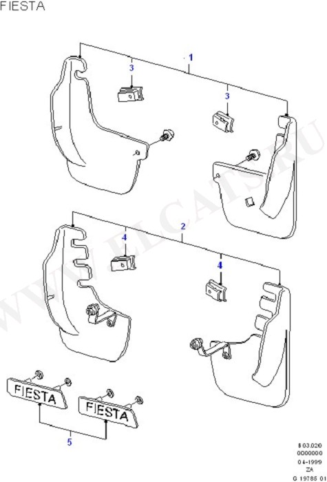 Accessories - General (Fiesta)