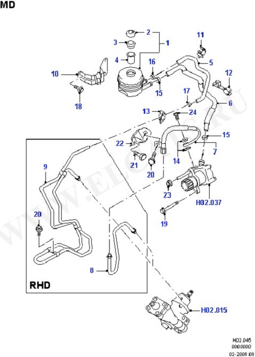 Power Strng Pump Components (Steering Systems)