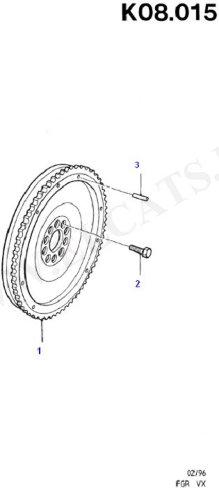 Flywheel (Clutch, Clutch Housing & Flywheel)