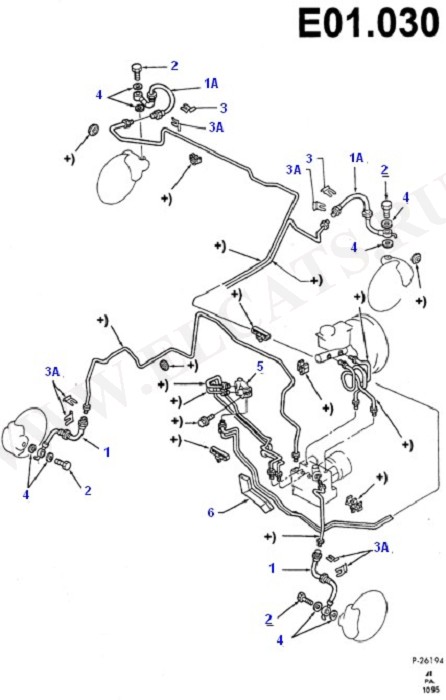 Brake Pipes (Brake Pipes/ABS/Brake System Valves)