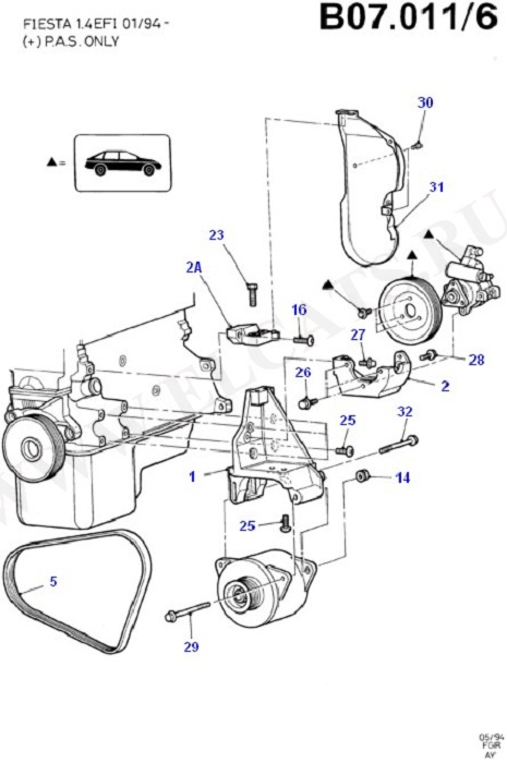 Alternator/Starter Motor & Ignition (CVH)