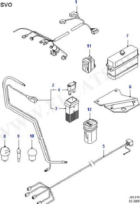 Electrical Wiring-Special Vehicles (Wiring System & Related Parts)