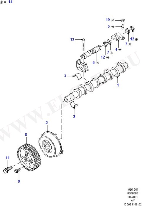 Camshaft & Valve Actuation System (Engine/Block And Internals)