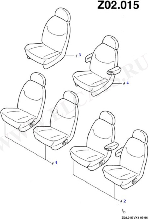 Front And Rear Seat Covers ()