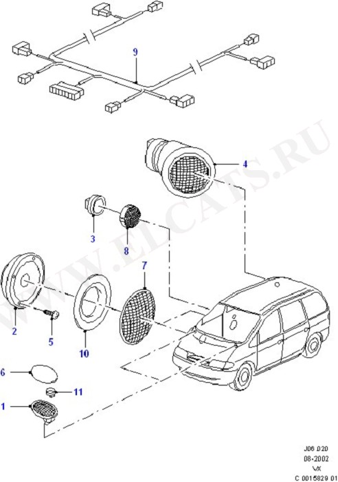 Speakers (Audio System & Related Parts)