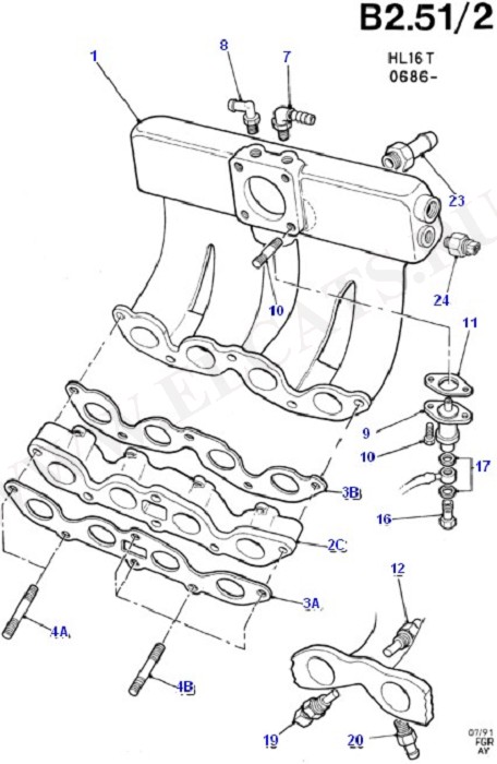 Cylinder Head/Valves/Rocker Cover (CVH)