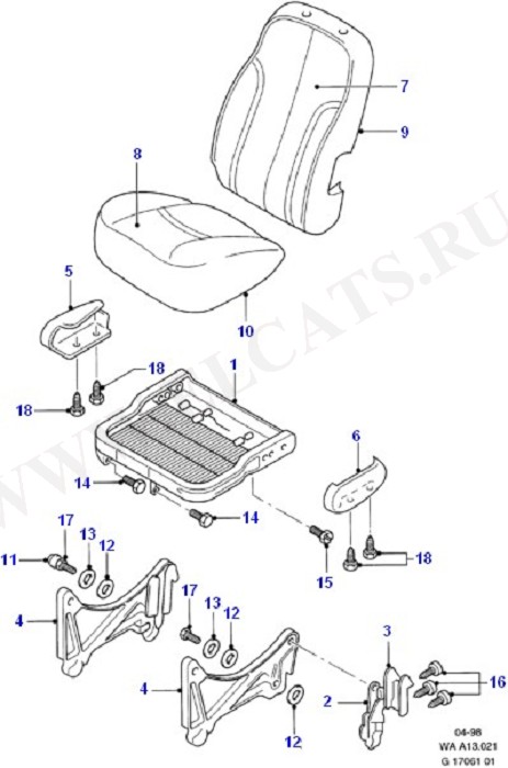 Rear Seat - Single (Seats And Covers)