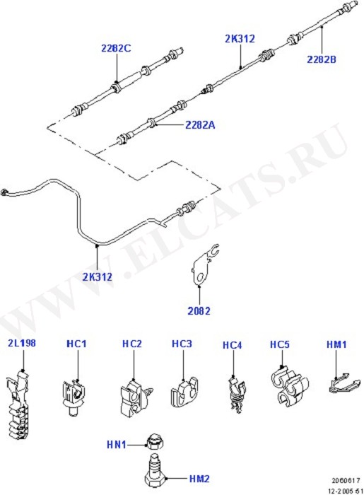 Rear Brake Pipes ( -  )