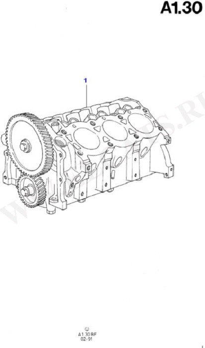 Engine/Block And Internals (Taunus V6 2.0, 2.3, 2.8)