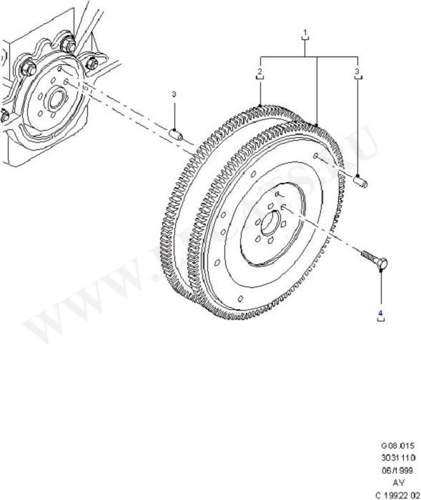 Clutch And Flywheel (Zetec R)