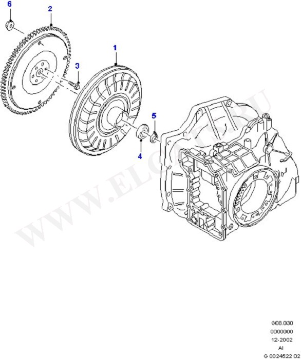 Clutch And Flywheel (Duratorq Engine)