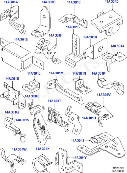 Mountings - Modules, Sensors,Relays (Wiring System & Related Parts)