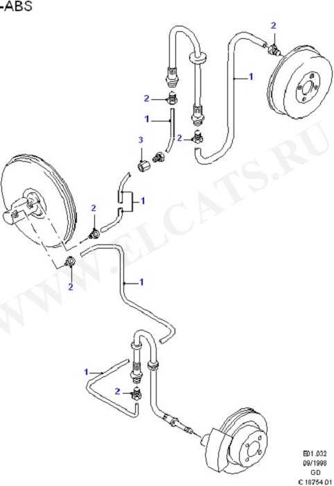 Brake Pipes (Brake Pipes/ABS/Brake System Valves)