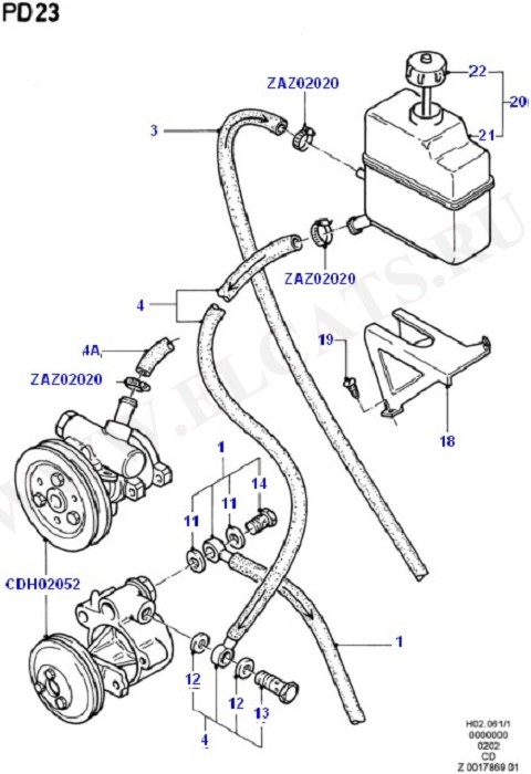 Cooling Coil And Related Hoses (Steering Systems)