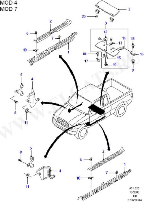 Body Mouldings ()