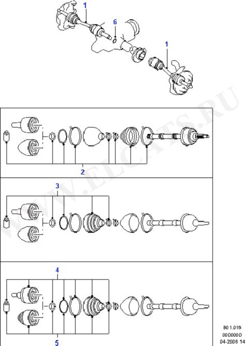 Drive Shaft - Front Axle Drive (Suspension,Drive Shaft & Axle-Front)
