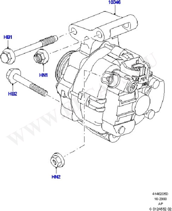 Alternator And Mountings (  )