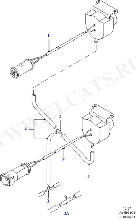 Emission Control - Vacuum Lines (CVH)