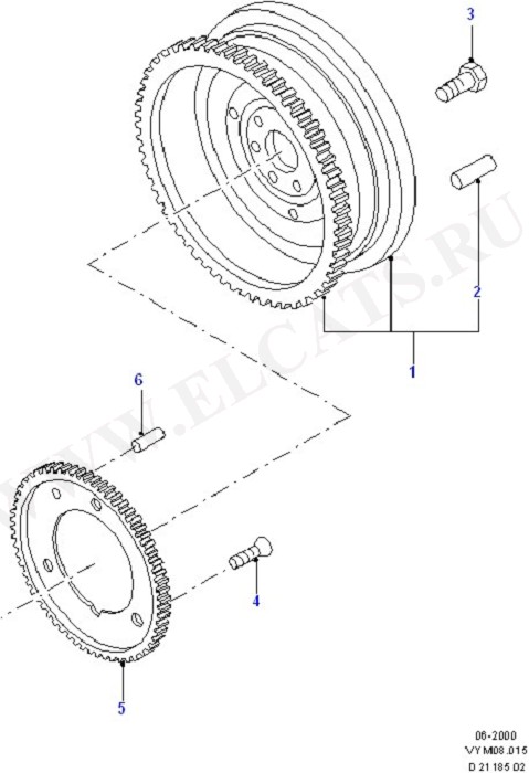 Flywheel (Clutch And Flywheel)