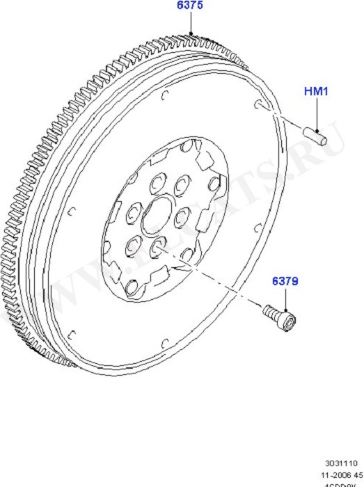 Crankshaft, Pistons And Flywheel ( )
