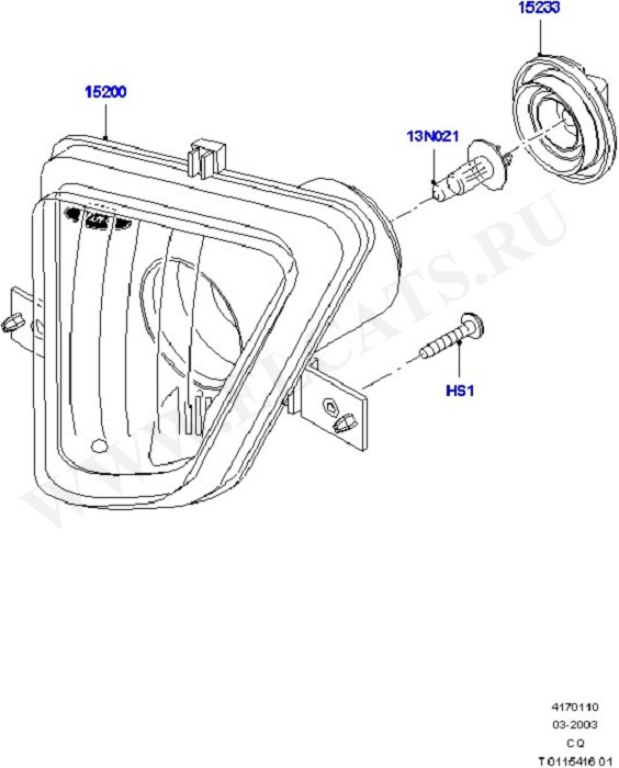 Front Fog Lamps (Front & Interior Lamps)