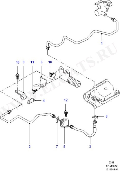 Clutch Pipes (Brake And Clutch Controls)