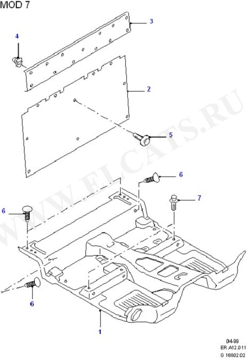 Floor Mats (Floor Mats/Insulators & Console)