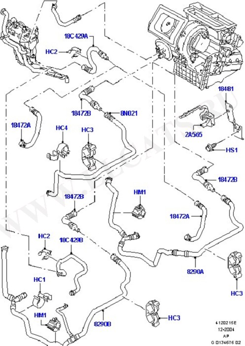 Heater Hoses (   )