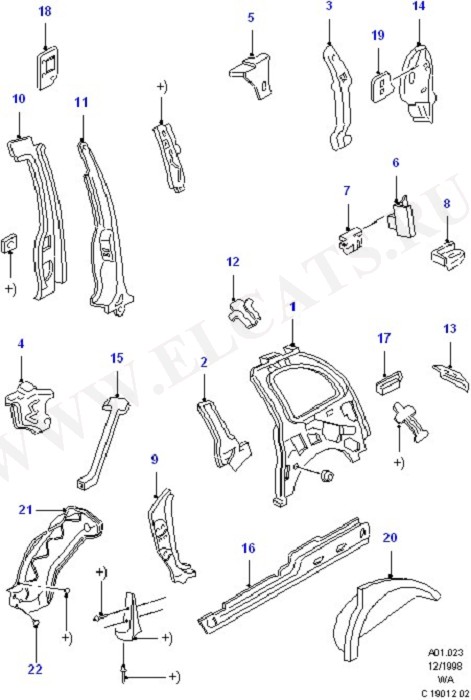 Side Panels - Inner ( )