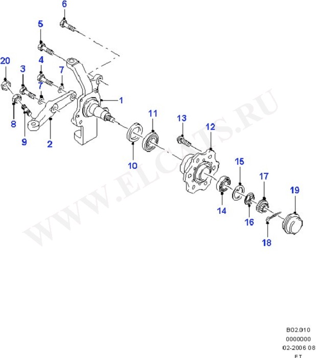 Front Knuckle And Hub (   )