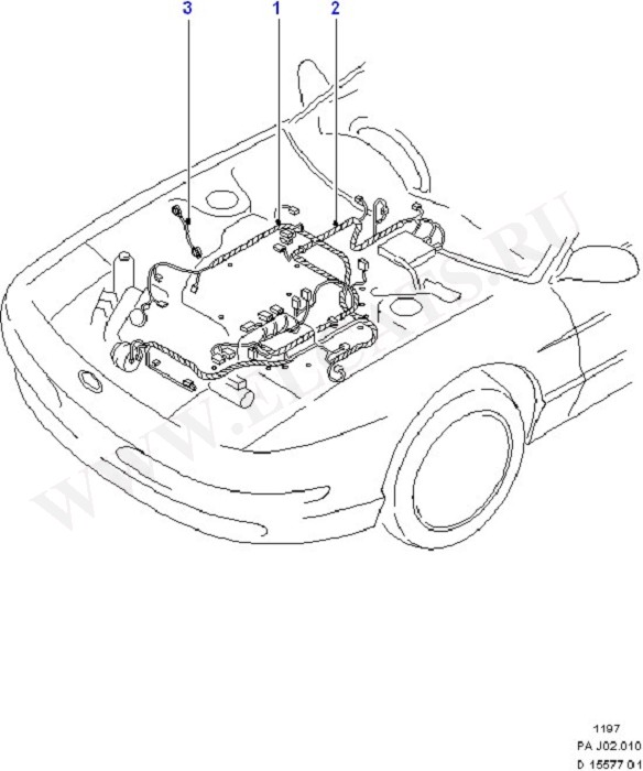 Engine Compartment Wiring (Wiring System & Related Parts)
