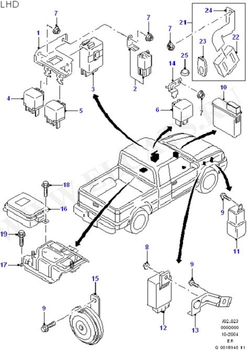 Relays (Wiring System & Related Parts)