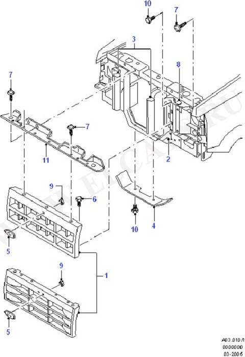 Radiator Grille/Bumper & Spoiler (Radiator Grille,Front Bumper & Hood)