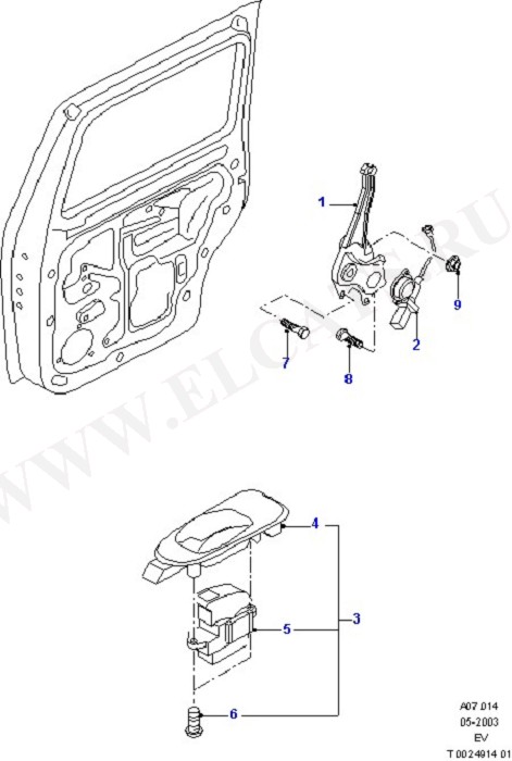 Rear Door Glass And Window Controls (Rear Doors And Related Parts)