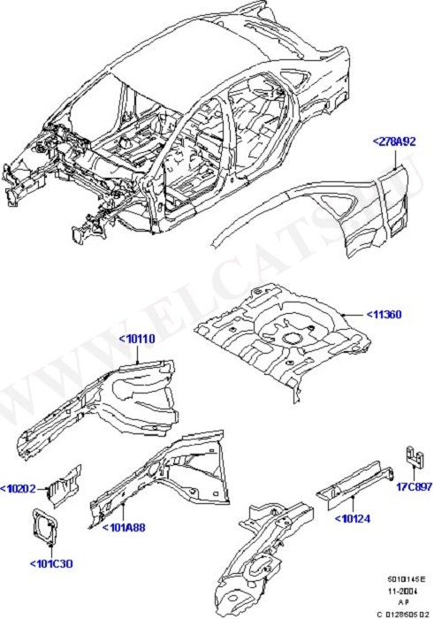 Repair Panels (Body Less Front End & Closures)