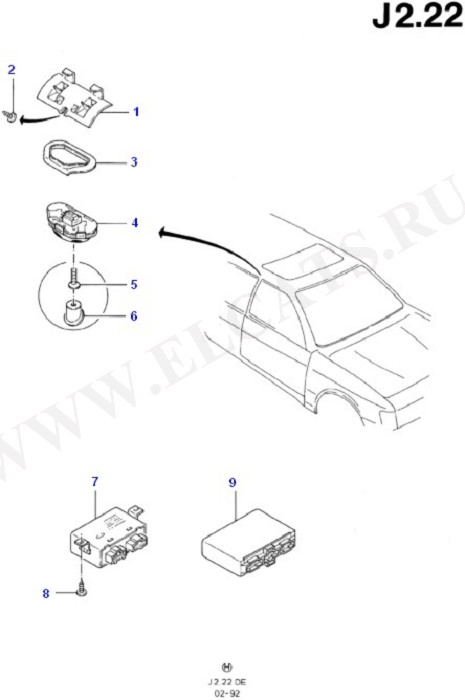 Anti-Theft Alarm Systems (Wiring System & Related Parts)