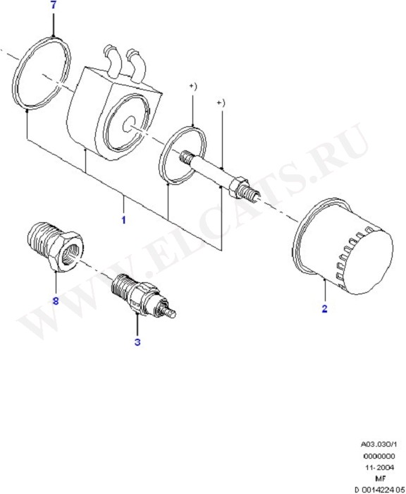 Oil Pump/Pan/Filter/Level Indicator (Modular Engine)