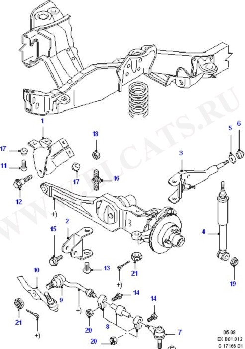 Front Suspension Arms & Stabilizer (Suspension And Axle - Front)