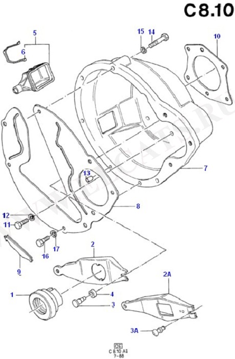 Clutch, Clutch Housing & Flywheel (GD/PD)