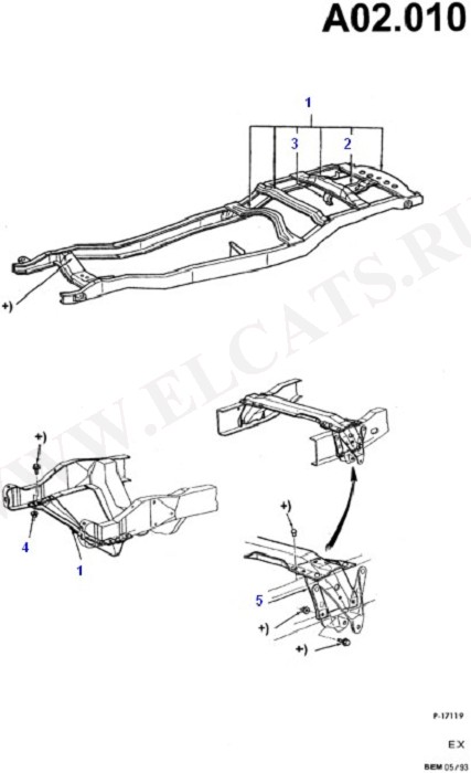 Chassis Frame (Chassis Frame & Related Parts)