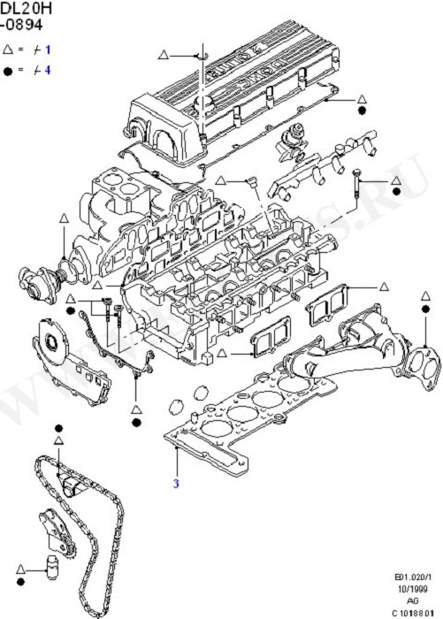 Engine/Block And Internals (DOHC(DL/DH))