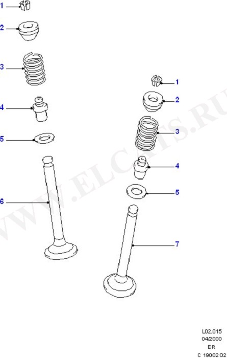 Valves And Valve Springs (Cylinder Head/Valves/Manifolds/EGR)